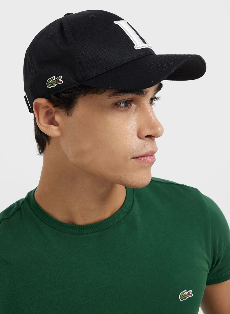 لاكوست Logo Curved Peak Cap