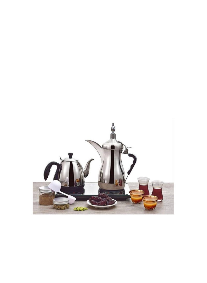 Gulf Dalla Gulf Dalla Deluxe Electric Arabic Coffee Tea Maker 1600W  - Image 2