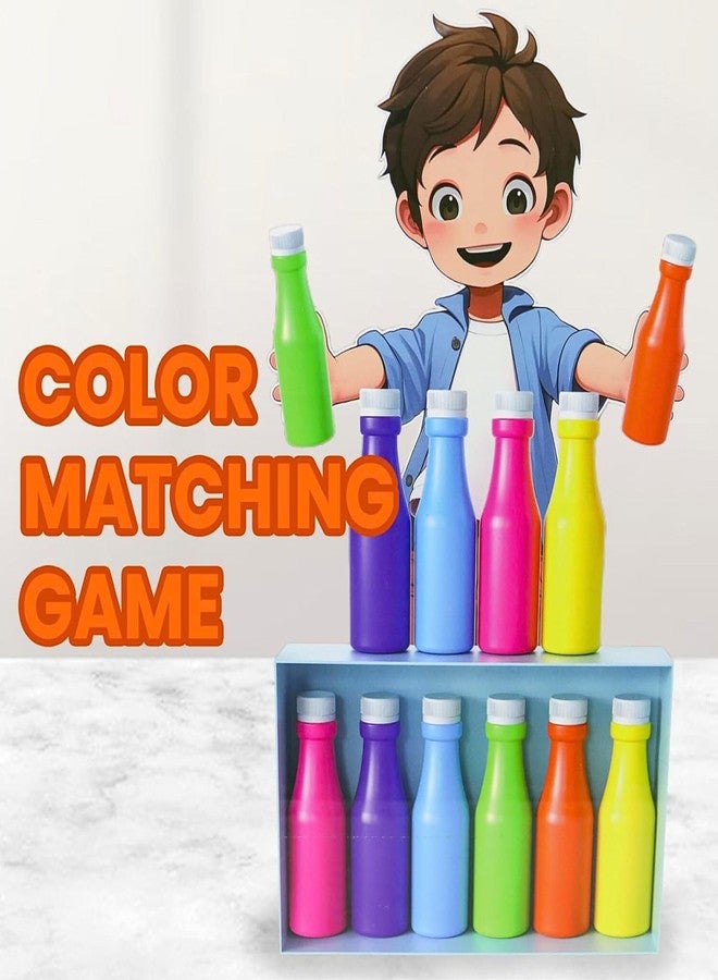 Tickles Bottle Pairing Color Matching Game | Fun Memory & Logic Board for Kids & Adults Family Party & Travel Game (Ages: 3+ Years, Players: 2-8) - Image 5