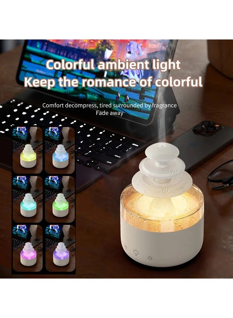 Humidifiers For Bedroom & Large Room Essential Oil Diffuser With 7 Colors LED Lights Whole House Coverage Auto Shut Of  - Image 4