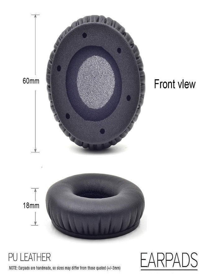 defean HD V8 V10 V12 defean Replacement Ear Pads Ear Cushion Cover Compatible with Sol Republic Tracks HD V8 V10 V12 On-Ear Wired Headphone, Softer Leather,High-Density Noise Cancelling Foam (Black) - Image 2