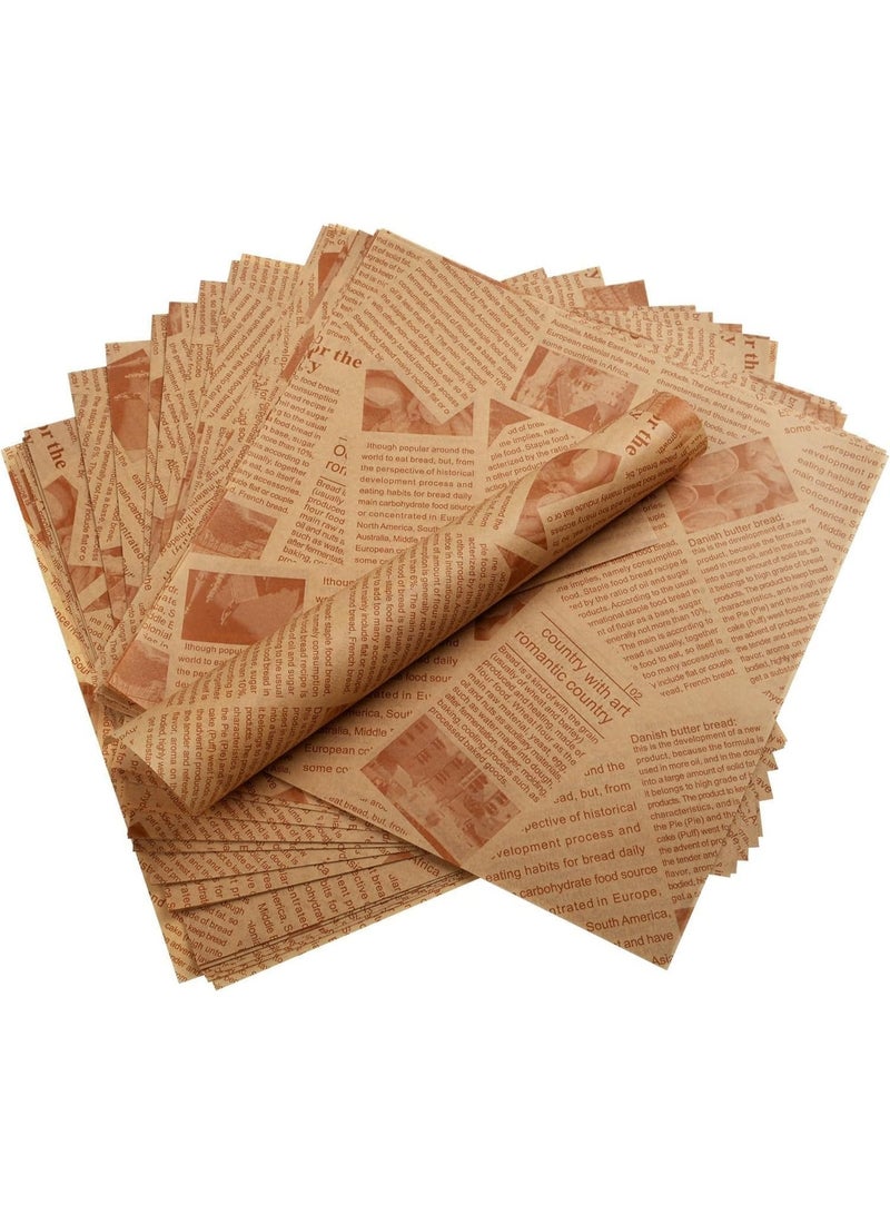 Non-stick, greaseproof baking paper, perfect for burgers, sandwiches, and cheese, suitable for baking, frying, and parties. Eco-friendly, ideal for burger, fries, and bread baskets10m. - Image 1