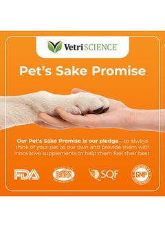 VetriScience Laboratories Glycoflex 3 Clinically Proven Hip And Joint Supplement For Dogs  Maximum Strength Dog Supplement With Glucosamine, Msm, Green Lipped Mussel & Dmg  120 Chewable Tablets, Chicken Flavor  - Image 5