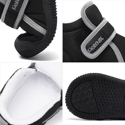 MORENDL Baby Winter Snow Boots for Infant Boys Girls Toddler Water-Resistant First Walker Shoes Warm Lining Soft Sole Anti-Slip Outdoor Booties - Image 2