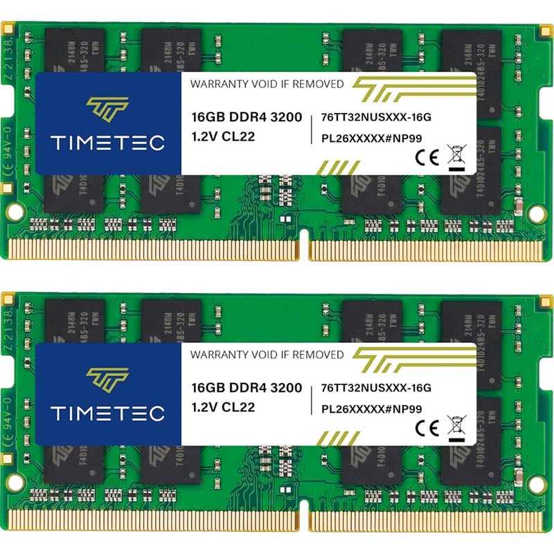 32GB Kit DDR4 3200MHz PC4-25600 SODIMM Laptop RAM 260-Pin 1.2V CL22 Non-ECC Unbuffered For Laptop Notebook Mini PC All-in-One High Performance Memory Module - Image 3