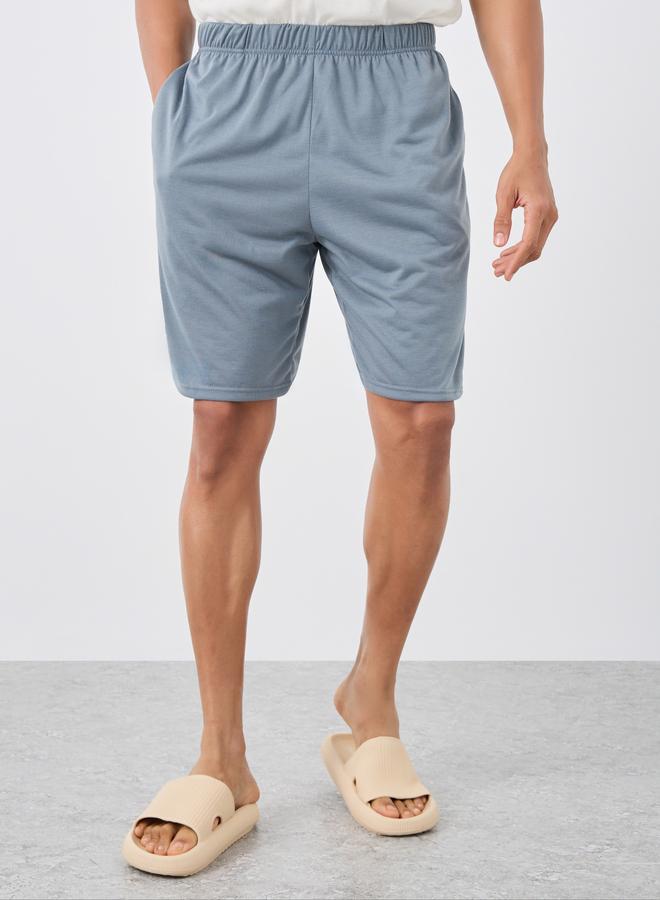 Styli Back Graphic Print T-Shirt and Shorts Set - Image 5