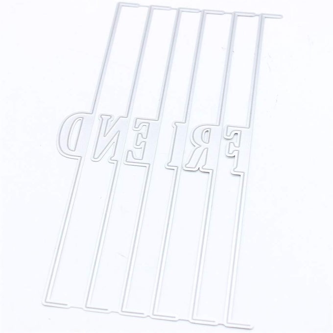 KSCRAFT FRIEND SLIMLINE EDGE METAL CUTTING DIES STENCILS FOR DIY SCRAPBOOKINGPHOTO ALBUM DECORATIVE EMBOSSING DIY PAPER CARDS