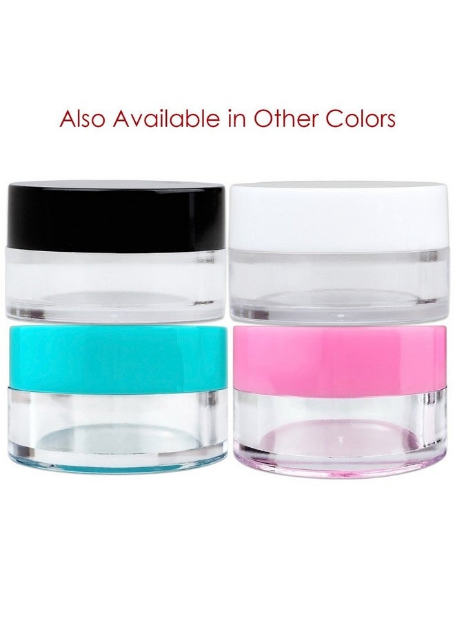 Beauticom High-Graded 5 Grams/5 Ml Bpa Free Thick Clear Acrylic No Leak Plastic Empty Containers With Black Lid For Cosmetic, Lip Balm, Beads, Creams, Lotion, Liquids, Sample, Travel - Image 3