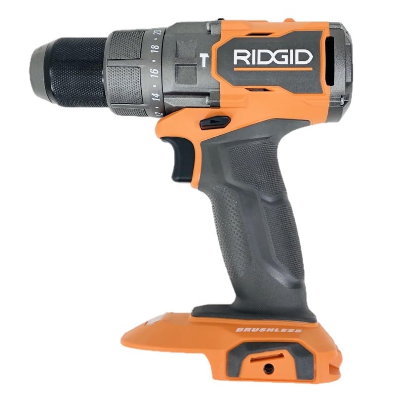 RIDGID 18V مثقاب/سائق مطرقة بدون فرشاة 1/2 بوصة R86115 (أداة فقط) عبوة بالجملة - Image 1