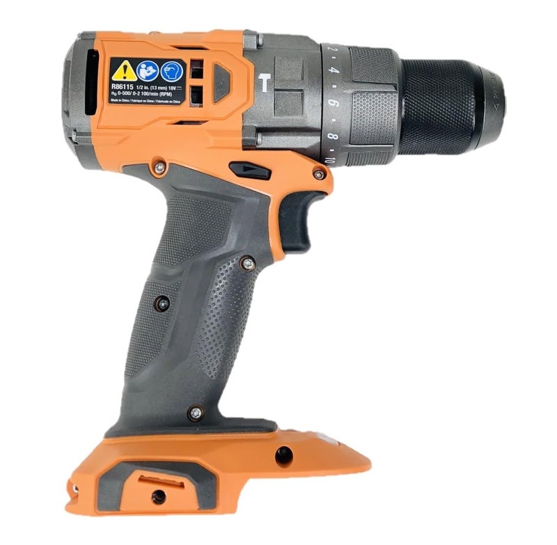 RIDGID 18V مثقاب/سائق مطرقة بدون فرشاة 1/2 بوصة R86115 (أداة فقط) عبوة بالجملة - Image 3