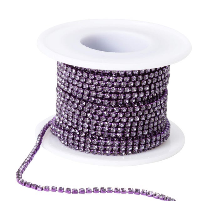 10 YARDS 3MM012 CRYSTAL RHINESTONE CLOSE CHAIN TRIM SEW ON TRIM FOR SEWING CRAFTSDIY DECORATIONJEWELRYWEDDING