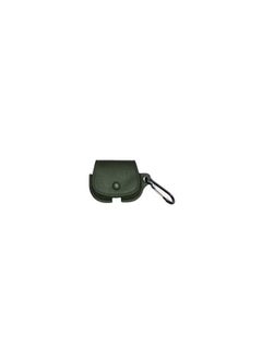 CATANES AirPods Pro Case Leather Case Cover with Keychain Compatible with Apple AirPods Pro 2019 Green  - Image 2