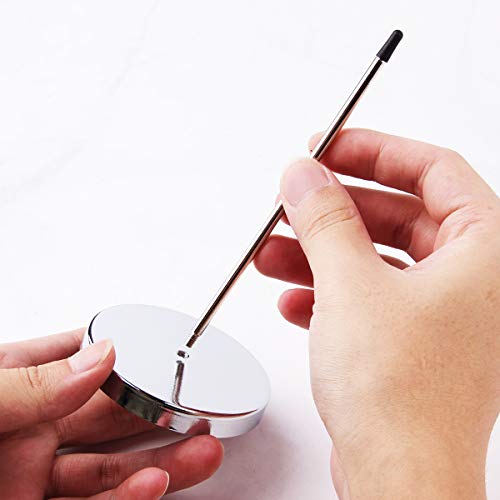 HRLORKC 4pcs Desk Receipt Holder Bill Fork Receipt Spike Stick Silver Restaurant Check Spindle 5.5 Inch by HRLORKC… - Image 4