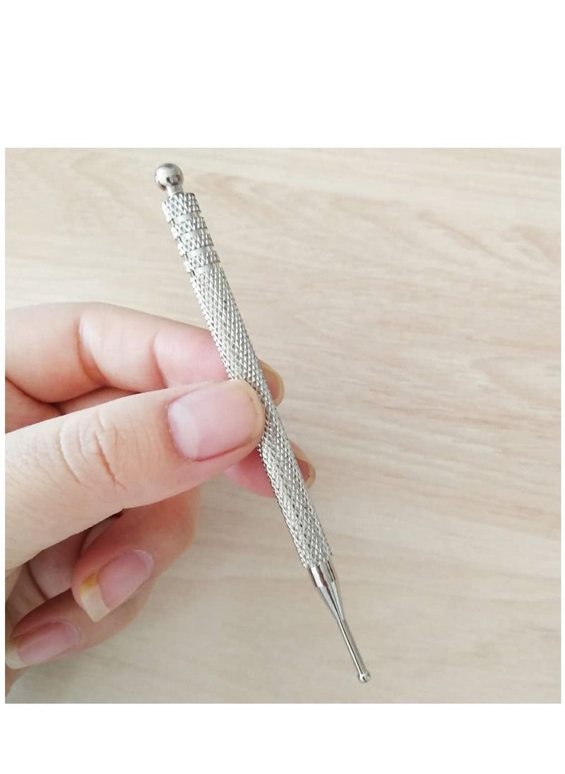 KASTWAVE Multi-Condition Ear Seeds Acupuncture Kit Facial Reflexology Tools with Acupuncture Ear Press Seeds 600Pcs Acupuncture Pen Tweezers  - Image 4