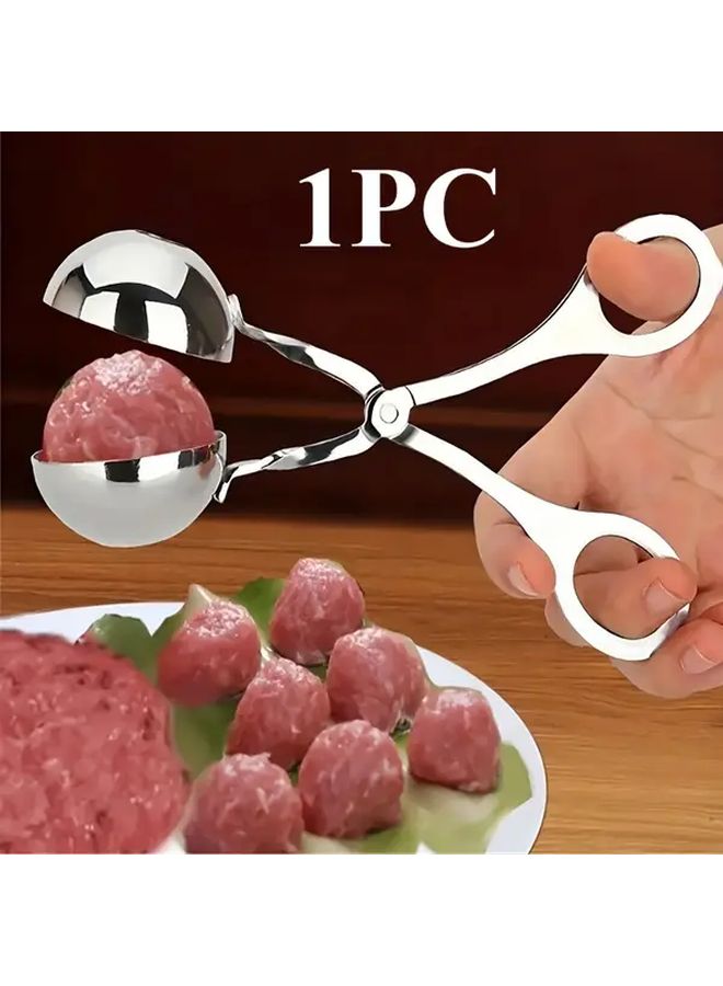 Stainless Steel Dumpling Maker Long Handle Nonstick Press 1pc - Image 1