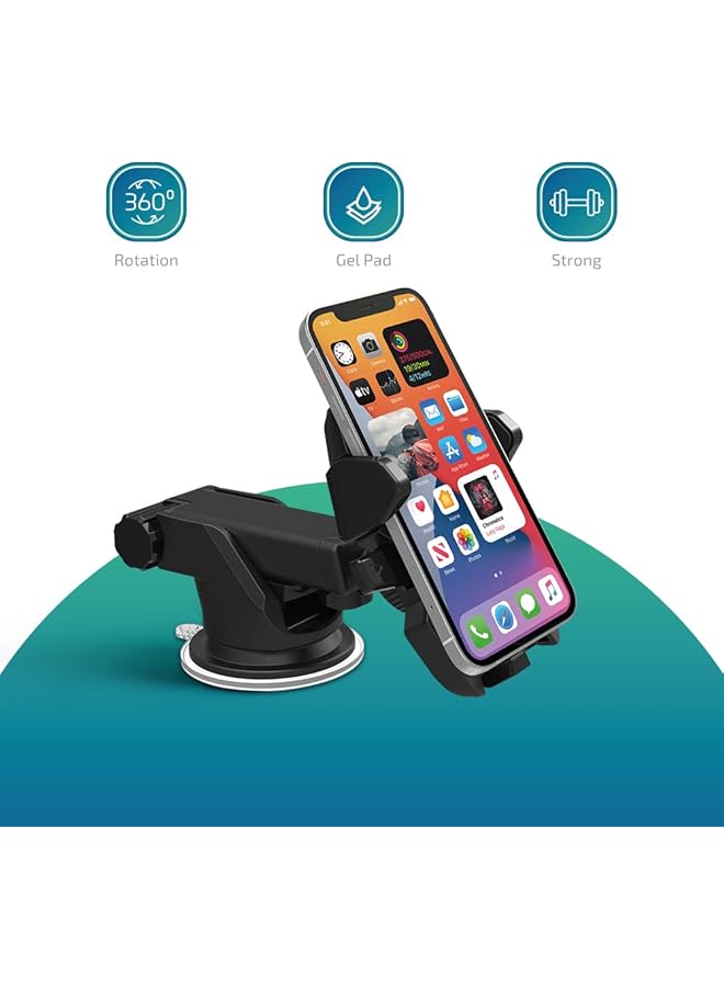 بريزلر حامل هاتف السيارة المتوافق العالمي Bz-Ho734 - Image 4