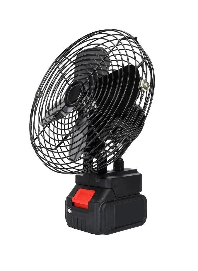 Portable Camping Turbo Fan with 21V Rechargeable Battery - Image 2