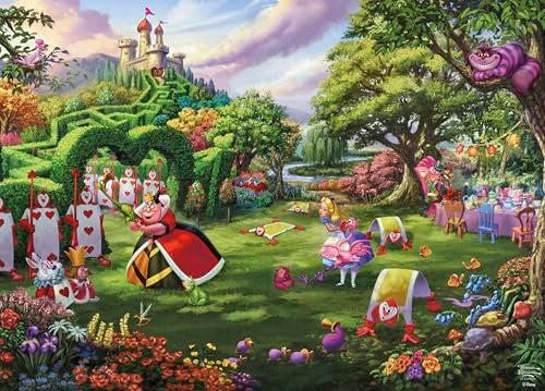Ceaco بازل سيكو توماس كينكيد ديزني ملكة القلوب 1000 قطعة - Image 5
