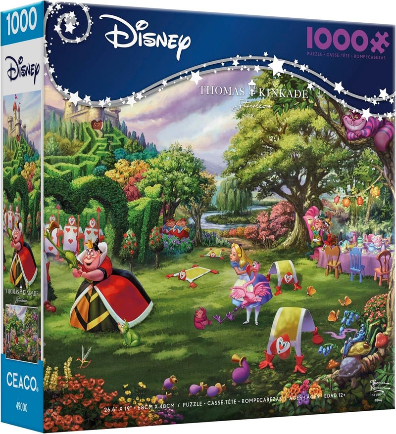 Ceaco بازل سيكو توماس كينكيد ديزني ملكة القلوب 1000 قطعة - Image 3