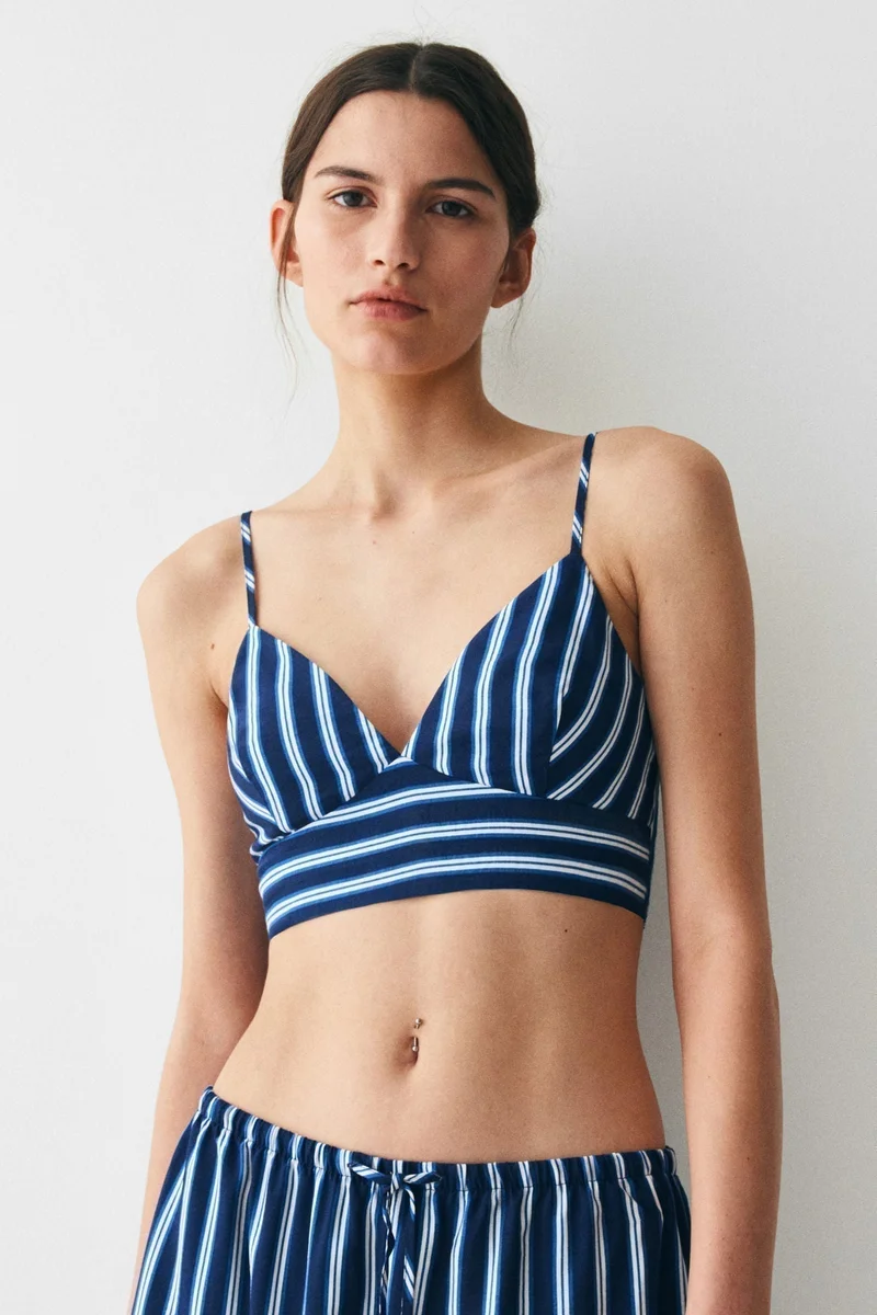 اتش اند ام بلوزة براليت من التويل