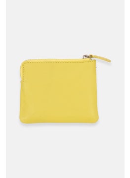 French Connection Women Brand Logo Wallet 9 L x 8 H x 2 W cm, Yellow  - Image 3