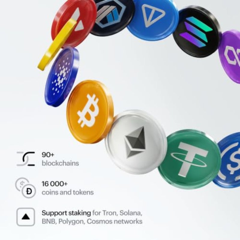 Ring Wearable NFC Cold Storage Hardware Wallet Seed-Free Digital Asset Security EAL6+ Secure Element Waterproof, No Battery with 2 Backup Cards Size 6 - Image 5