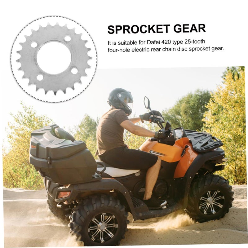 Rear Sprocket Steel Durable Easy Install Dirt Bike ATV Go Kart Replacement - Image 5