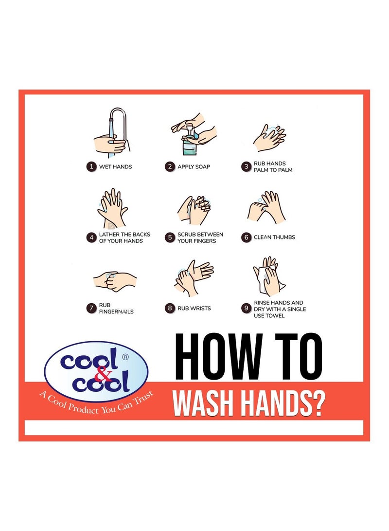 Cool & Cool Fruity Fresh Hand Wash 500ml - Image 3