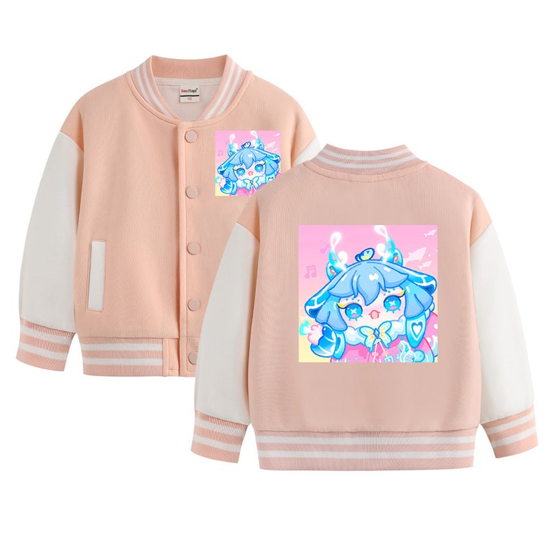 Boys And Girls Joker Jacket Children'S Coat Casual Baseball Uniform A Generation Of Hair - Image 2