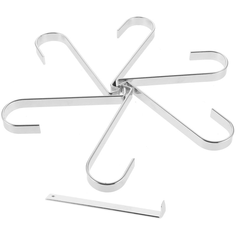 Stainless Steel Vinyl Siding Hooks No Drill Punch Free for Outdoor Garden Wall Hanging 6 Pack - Image 2