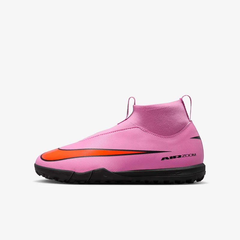 Nike Kids' Mercurial Superfly 10 Academy Turf Ground High-Top Football Shoes