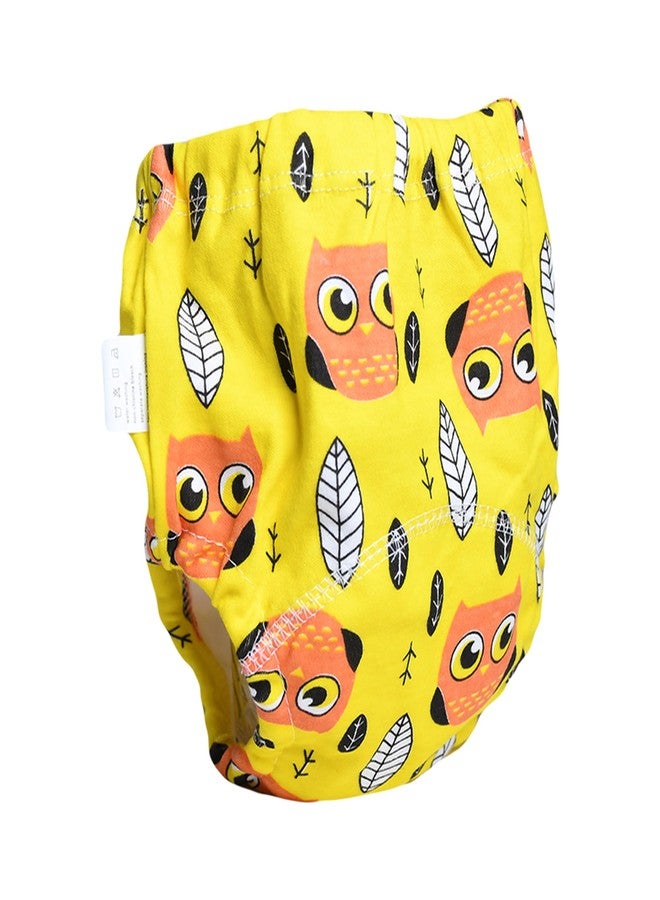 THE LITTLE LOOKERS Potty Training Pants for Babies I Reusable & Waterproof Pull up Underwear | Cloth Diaper for Babies for 1 Years - 2 Years - Yellow (Pack of 1)