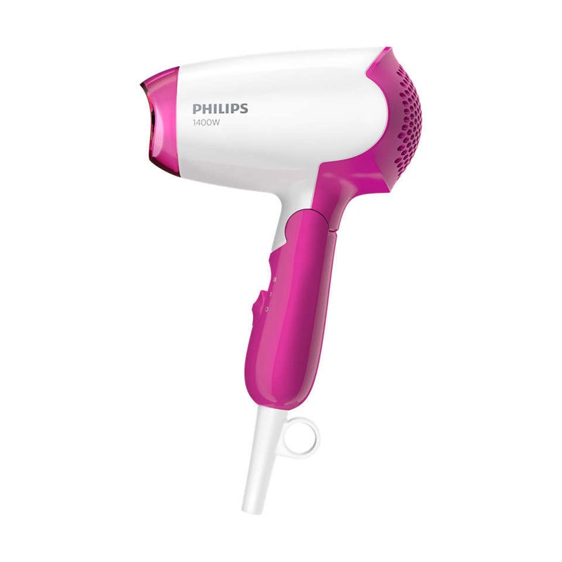 Philips Drycare Essential Hair Dryer BHD003/03, 2 Years Warranty Pink/White - Image 4