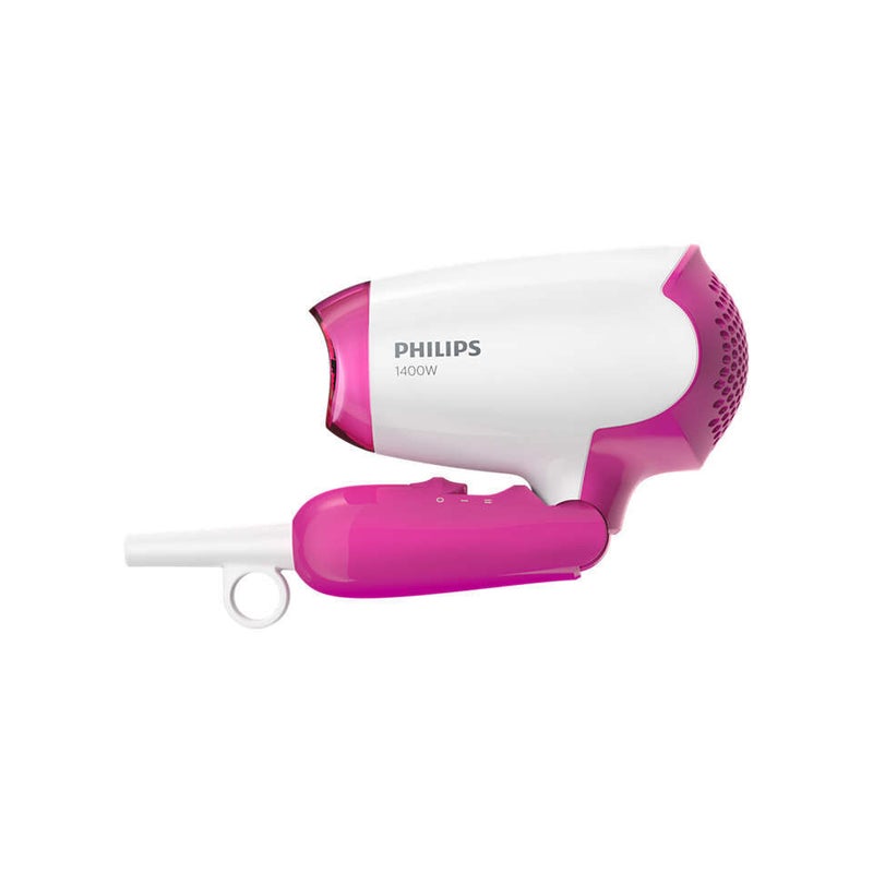 Philips Drycare Essential Hair Dryer BHD003/03, 2 Years Warranty Pink/White - Image 5