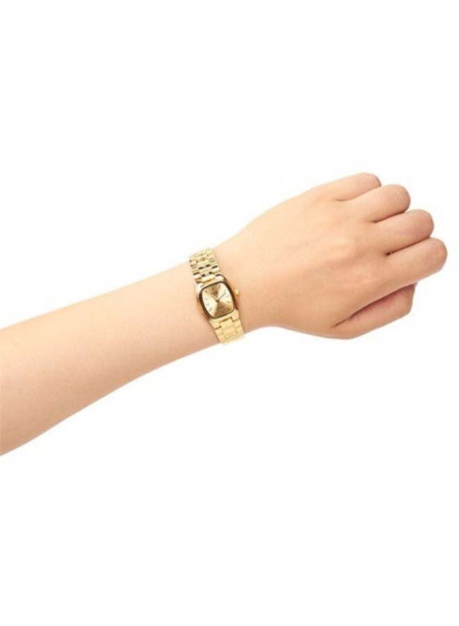 CASIO Women Stainless Steel Analog Watch LTP-1169N-9ARDF - 22 mm - Gold - Image 5