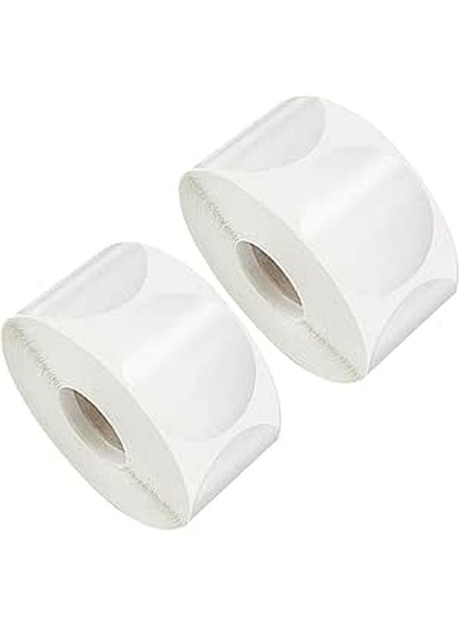 2 Rolls 2 5cm Pet Envelope Sealing Stickers Self Adhesive Labels For Packaging Mailing - Image 1