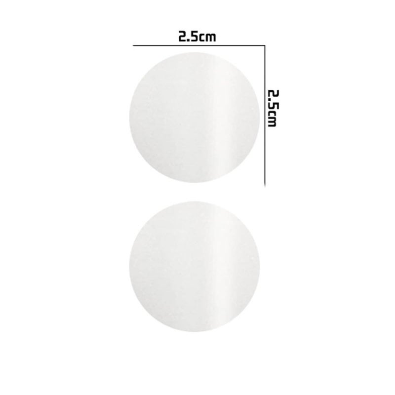 2 Rolls 2 5cm Pet Envelope Sealing Stickers Self Adhesive Labels For Packaging Mailing - Image 3
