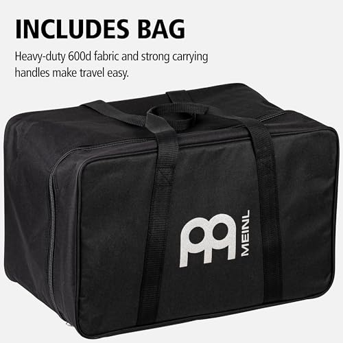 Meinl Percussion طبل صندوق سنير كاجون مع حقيبة مجموعة للموسيقى الصوتية — صنع في أوروبا — خشب البتولا البلطيقي، العب بيديك، حجم كامل، ضمان لمدة 2 سنة - Image 2