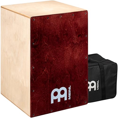 Meinl Percussion طبل صندوق سنير كاجون مع حقيبة مجموعة للموسيقى الصوتية — صنع في أوروبا — خشب البتولا البلطيقي، العب بيديك، حجم كامل، ضمان لمدة 2 سنة - Image 1