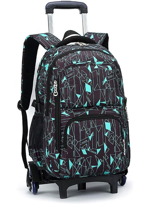 Student Backpacks,Kids Rolling Backpack Large Capacity Wheeled School Bags Students Trolley Daypack Elementary Durable Bookbag School Rolling Bag for Boys and Girls