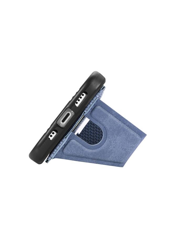 إيروريكس جراب هاتف Honor 80 Pro مصنوع من ألياف الكربون ومحفظة قابلة للطي وحامل للبطاقات على شكل حرف K - Image 3