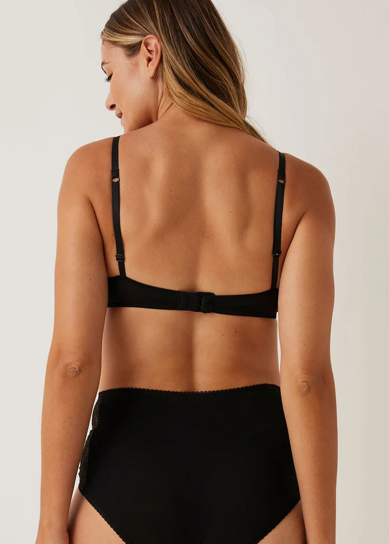 Matalan Black Super Enhance Bra