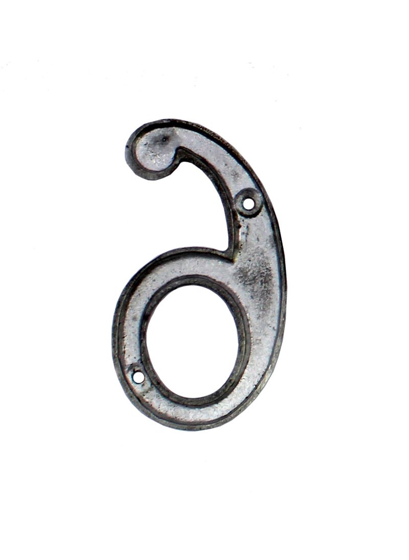 ESPLANADE eSplanade Aluminium House Hotel Door Number Plaque Numeric Numerical Digit 6 Six 09 Numbers 4 Inches  - Image 5