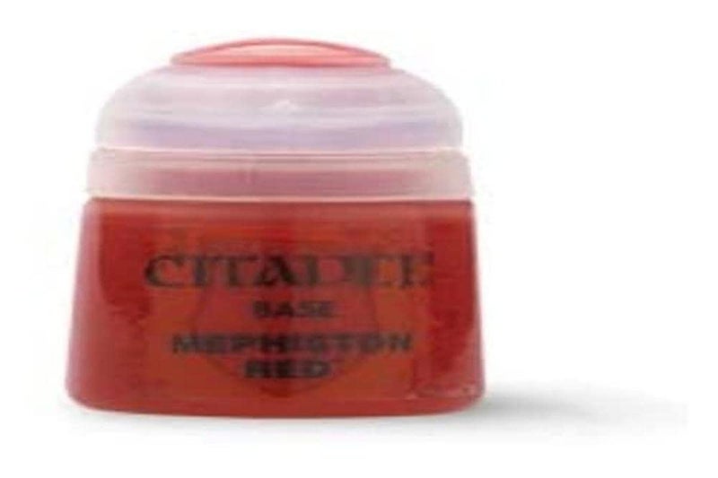 Citadel Games Workshop - Citadel Colour Base: Mephiston Red (12ml) Paint - Image 2