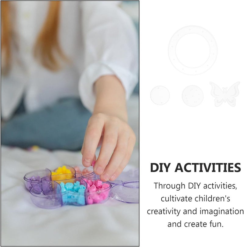 Safe silicone build STOBOK 3sets Epoxy Wind Chime Mold Butterfly Pendant Mold for Crafting Easy Release Washable and Reusable Compatible Resins for Home Decor Chemical free - Image 5