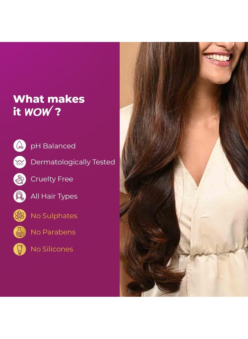 WOW Skin Science Onion & Collagen Anti-Hairfall Shampoo|Reduces Hairfall|Strengthens Roots|Nourishes Scalp|Prevents Breakage|Enhances Hair Thickness and Shine|New & Improved Formulation|500ml - Image 4
