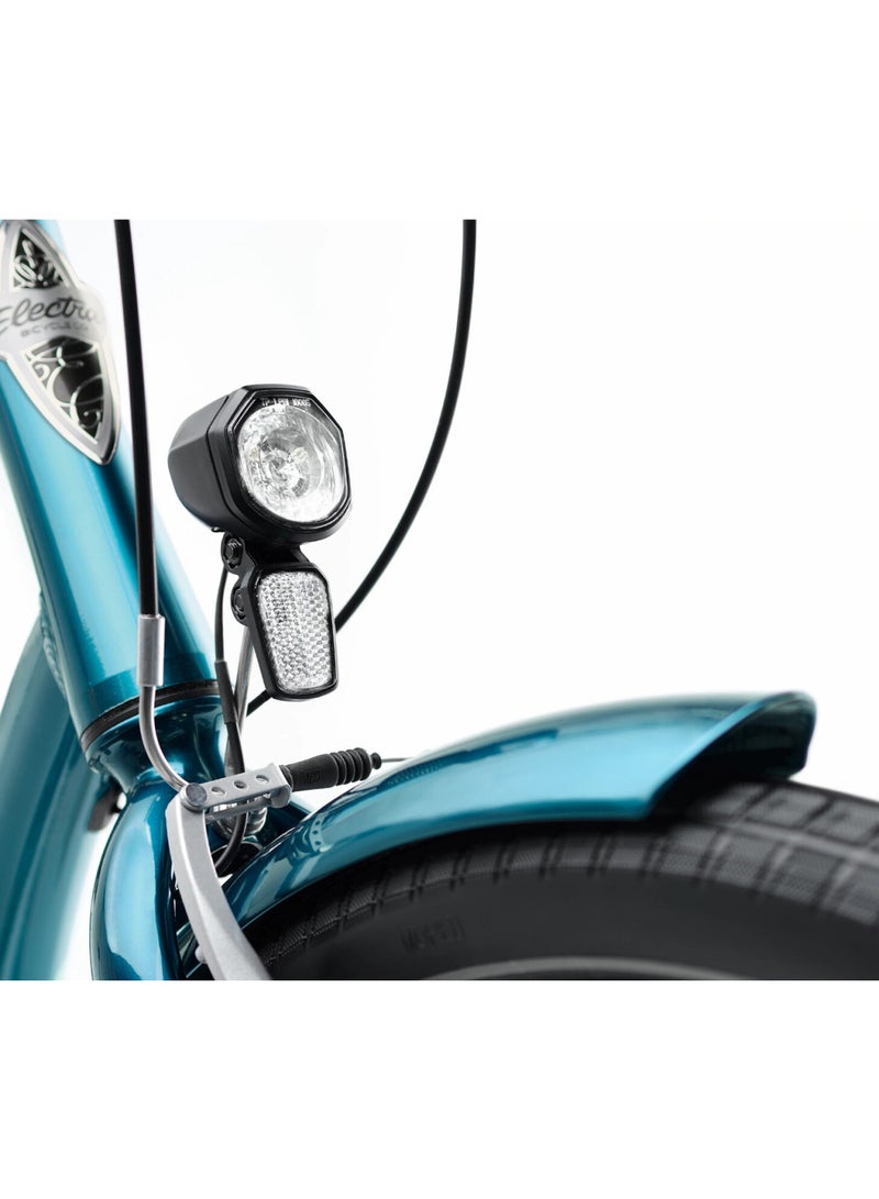 Electra Bicycle Company Electra Townie Original 7D EQ Women's City Bike, 26 Inch, 7-Speed, Aluminium Step-Thru Frame, Ocean Blue - Image 3