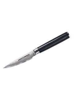 Samura Damascus Paring Knife 3.5"/90 mm | 67 Layers | Alloy Steel Blade | G-10 Ergonomic Handle | Professional Chef Knife | Precision Cutting | Easy Handling | Better Control | Kitchen Accessory  - Image 1
