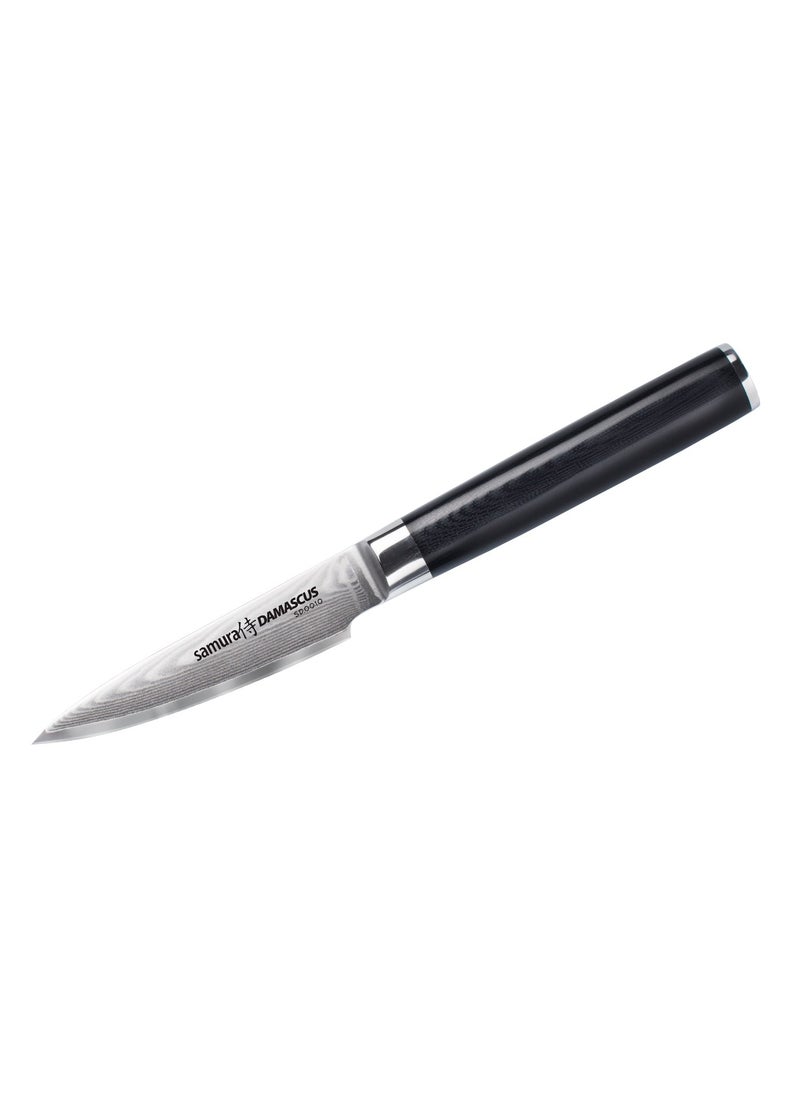 Samura Damascus Paring Knife 3.5"/90 mm | 67 Layers | Alloy Steel Blade | G-10 Ergonomic Handle | Professional Chef Knife | Precision Cutting | Easy Handling | Better Control | Kitchen Accessory  - Image 1