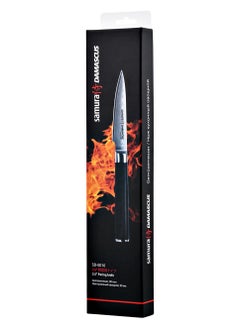 Samura Damascus Paring Knife 3.5"/90 mm | 67 Layers | Alloy Steel Blade | G-10 Ergonomic Handle | Professional Chef Knife | Precision Cutting | Easy Handling | Better Control | Kitchen Accessory  - Image 2